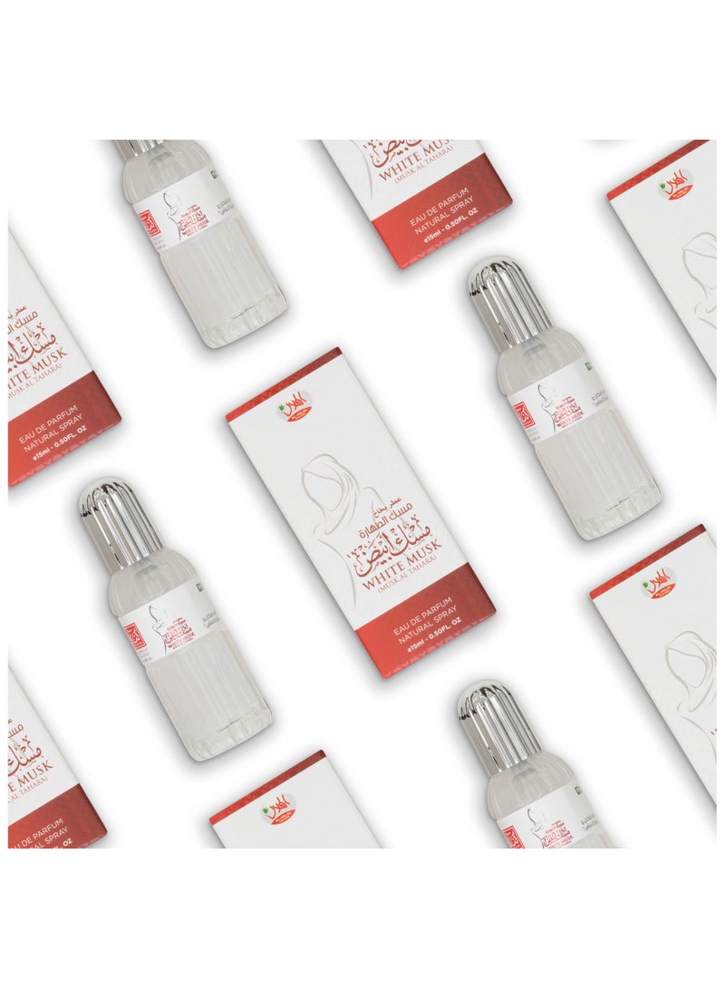 AL-HELAL ATTAR WHITE MUSK   NATURAL SPRAY 15ml*12pcs  - Image 3