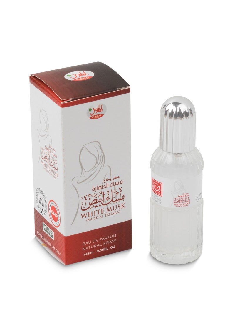 AL-HELAL ATTAR WHITE MUSK   NATURAL SPRAY 15ml*12pcs  - Image 5