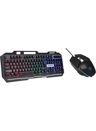 HKM-X86 Quin Black USB Rainbow Backlit Gaming Keyboard + Mouse Set - pzsku/Z49EB88EAB7D5E121FEF4Z/45/_/1726145728/e69370b7-27a6-4d27-9d7c-b1eee2231234