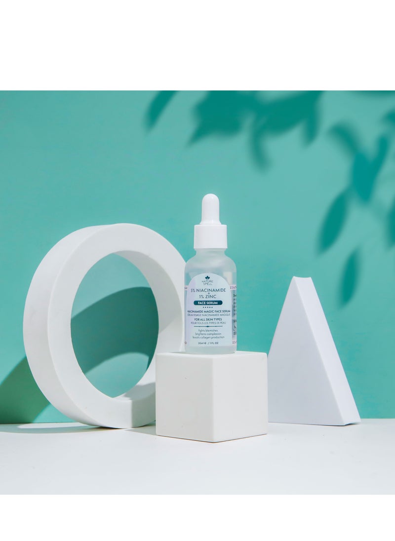Nature Spell - Face Serum to Minimize Pores with Niacinamide and Zinc 30ml - Image 1