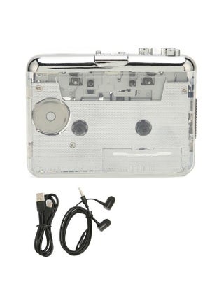 Cassette Player Cassette Tape To MP3 Player with 3.5mm Headphone Jack Compatible with for OS X and PC - pzsku/Z49EBA173C8CCD984B84DZ/45/_/1691657981/59a422aa-249a-4618-b8f4-b81988f356b3