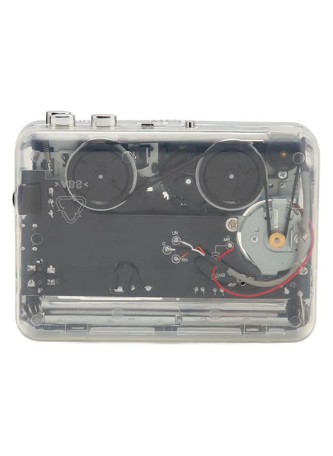 Arabest - Cassette Player Cassette Tape To MP3 Player with 3.5mm Headphone Jack Compatible with for OS X and PC - Image 1