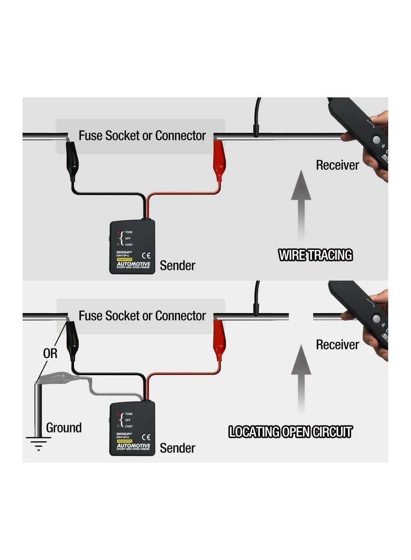 Generic Em415Pro Automotive Cable Wire Tracker Car Tracer Finder Test Short & Open Dc 6~42 Volts - Image 5