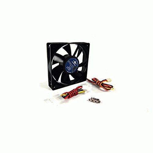 Vantec Stealth SF9225L 92x92x25mm Double Ball Bearing Silent Case Fan (Black) - Image 2