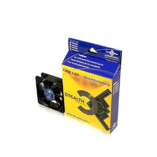 Vantec Stealth SF9225L 92x92x25mm Double Ball Bearing Silent Case Fan (Black) - Image 4