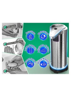 General Automatic Soap Dispenser, Touchless Hand Soap Dispenser 3 Levels Adjustable with Infrared Sensor, Stainless Steel 9.5oz Soap Dispenser Waterproof, Liquid Soap Dispenser for Bathroom Kitchen Home Hotel  - Image 5