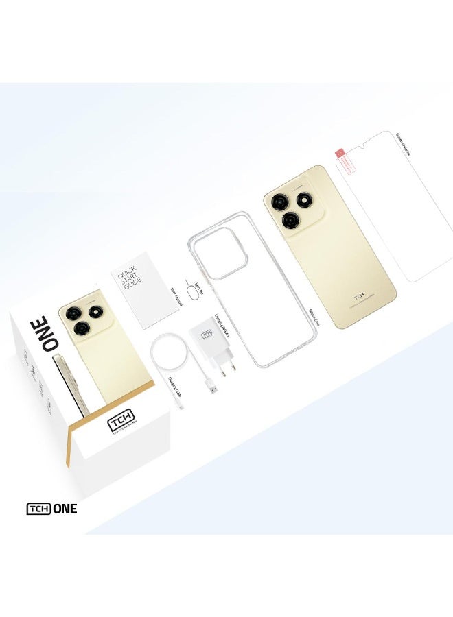 TCH ONE SMARTPHONE BEIGE 4GB RAM 64GB ROM - (UAE Version) - Image 5