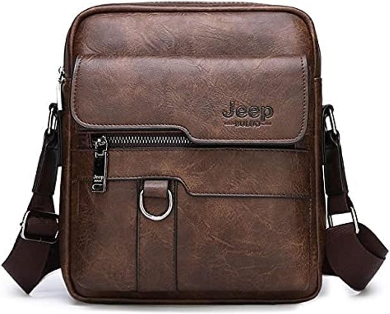 Jeep Buluo Men Leather Cross Bag - 2725463926558
