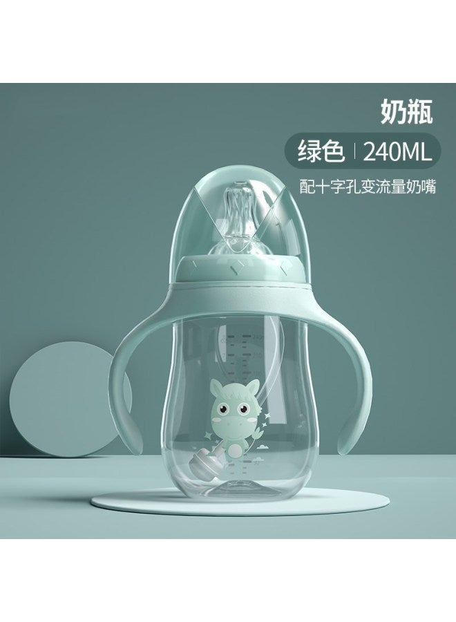 Baby Bottle Baby Drinking Milk And Drinking Water Pp Bottle Baby Products Breast Milk-proof Silicone Nipple Anti-flatulence