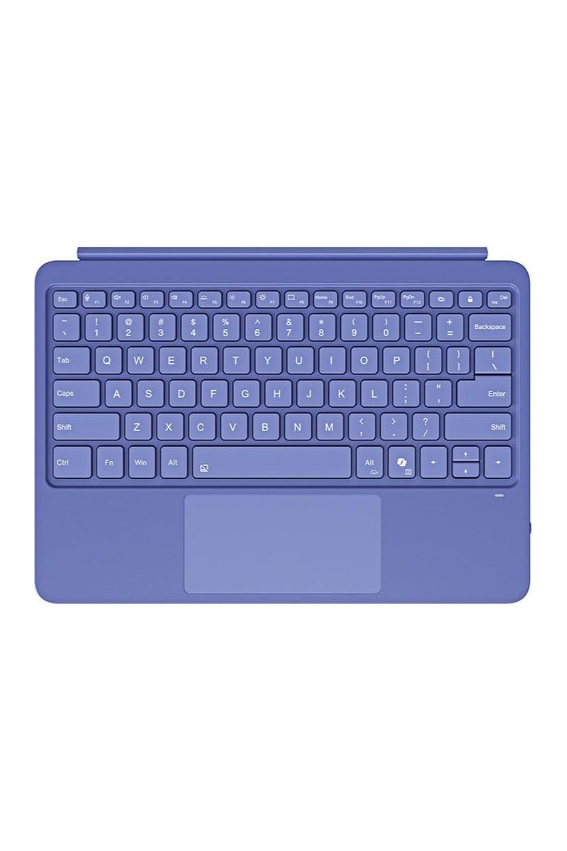 عام "لوحة مفاتيح متوافقة مع Microsoft Surface Pro 12 (2025) - بإضاءة خلفية متعددة الألوان (7 ألوان)، لوحة مفاتيح لاسلكية مغناطيسية فائقة الرفع مع لوحة لمس، تقنية بلوتوث."