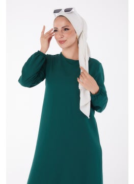 Plain Crew Neck Women's Green Dress - 13202 - pzsku/Z49EC2FF4C7F4275A7CA6Z/45/_/1735921112/bbde5df5-5b75-482f-ac9f-20d06c0ec1d0