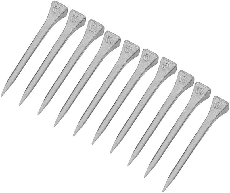 EECOO Horseshoe Nails, E6 250PCS Firmly Horse Hoof Nails with Good Elasticity Steel Hoof Pegs Securing Accessory for Horse Training Equestrian Sports - Image 5