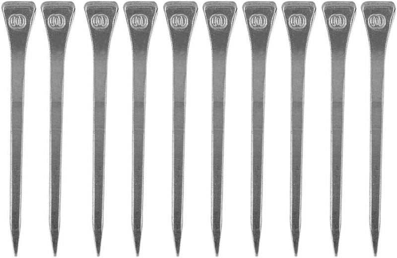 EECOO Horseshoe Nails, E6 250PCS Firmly Horse Hoof Nails with Good Elasticity Steel Hoof Pegs Securing Accessory for Horse Training Equestrian Sports - Image 4