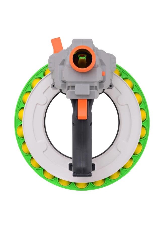 TACK PRO Hand Rotation Ball Shooter With 24 Balls 17 Cm 