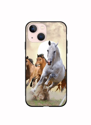 Protective Case Cover For Apple iPhone 13 Running Horses Design Multicolour - pzsku/Z49EC3EA8D22C7B5829B6Z/45/_/1666274670/7cdf9c24-8726-4893-9ecb-14dce9f674ed
