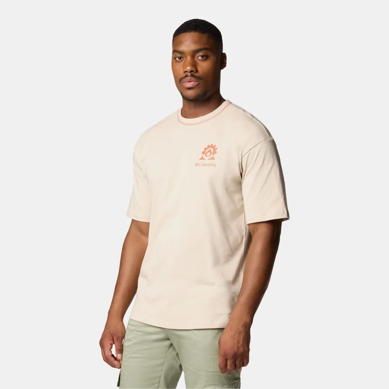 Columbia Beige Men's Landroamer T-Shirt for Men | Best Price UAE