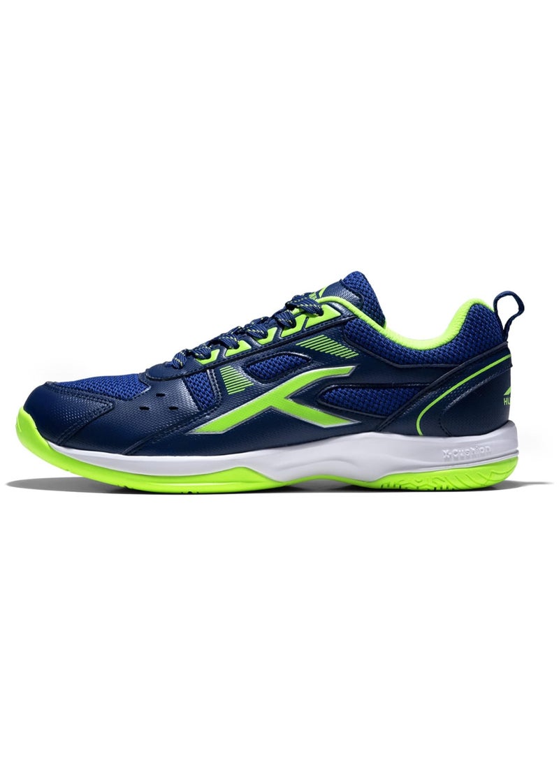 HUNDRED HUNDRED Raze Non-Marking Professional Badminton Shoes for Men | Size: UK 4/US 5/EU 38 | Material Upper: Polyester, Sole: Rubber | Suitable for Indoor Tennis/Squash/Table Tennis/Basketball & Padel  - Image 1