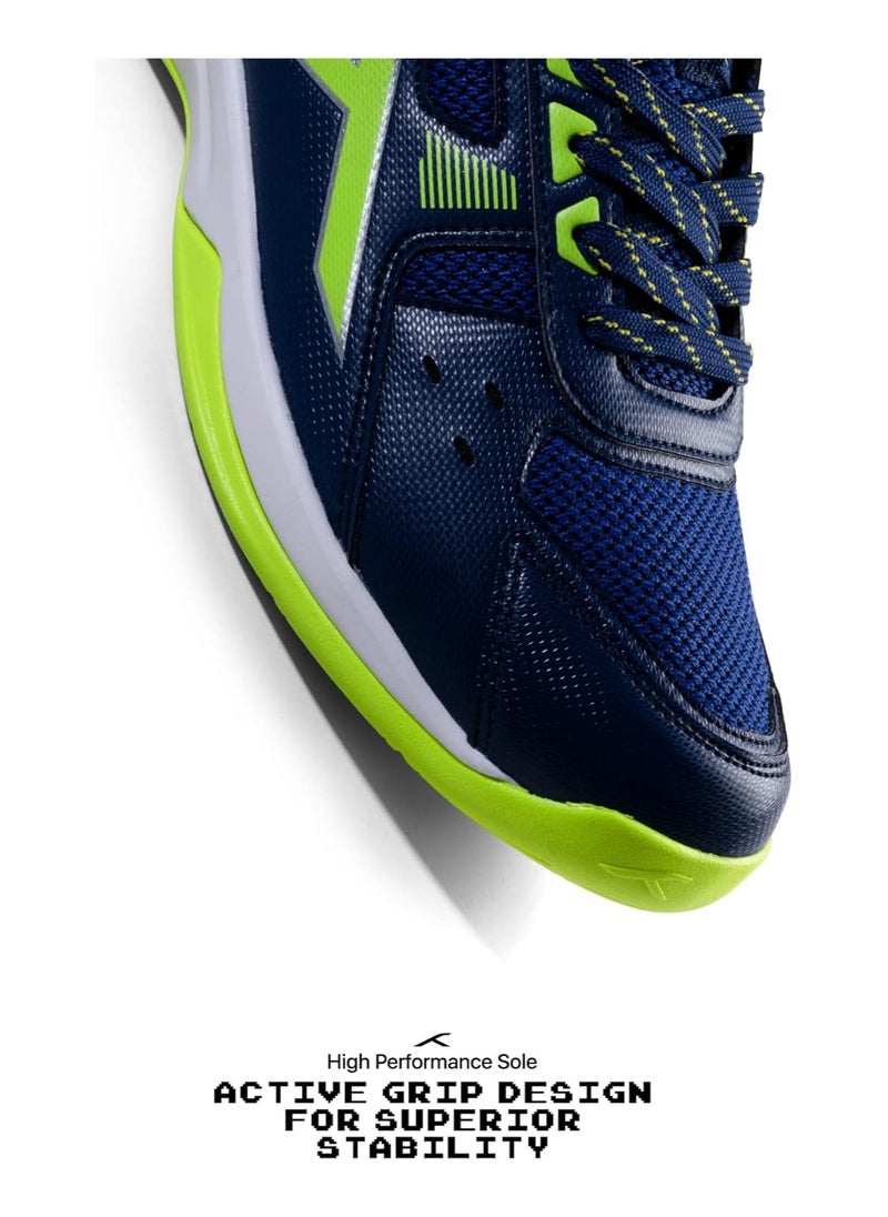 HUNDRED HUNDRED Raze Non-Marking Professional Badminton Shoes for Men | Size: UK 4/US 5/EU 38 | Material Upper: Polyester, Sole: Rubber | Suitable for Indoor Tennis/Squash/Table Tennis/Basketball & Padel  - Image 5