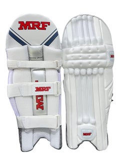 MRF Genius Grand Edition Junior Cricket Batting Leg Guard Youth RH  - Image 1