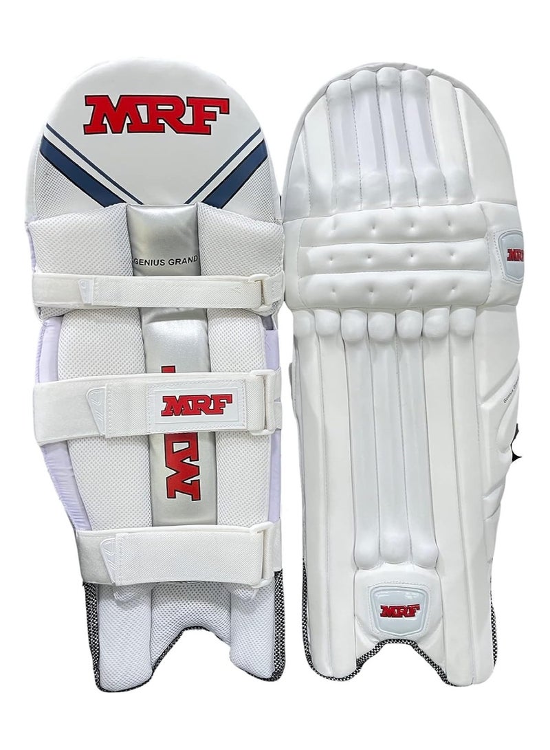 MRF Genius Grand Edition Junior Cricket Batting Leg Guard Youth RH  - Image 1