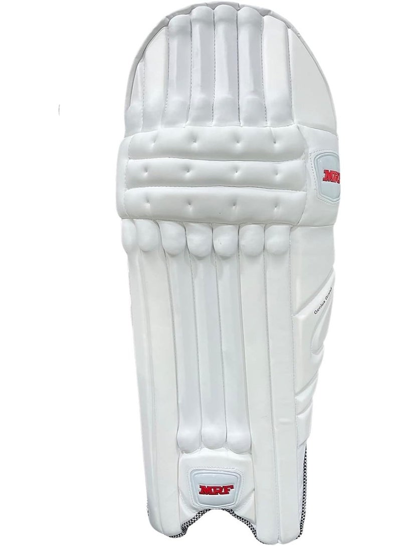 MRF Genius Grand Edition Junior Cricket Batting Leg Guard Youth RH  - Image 3