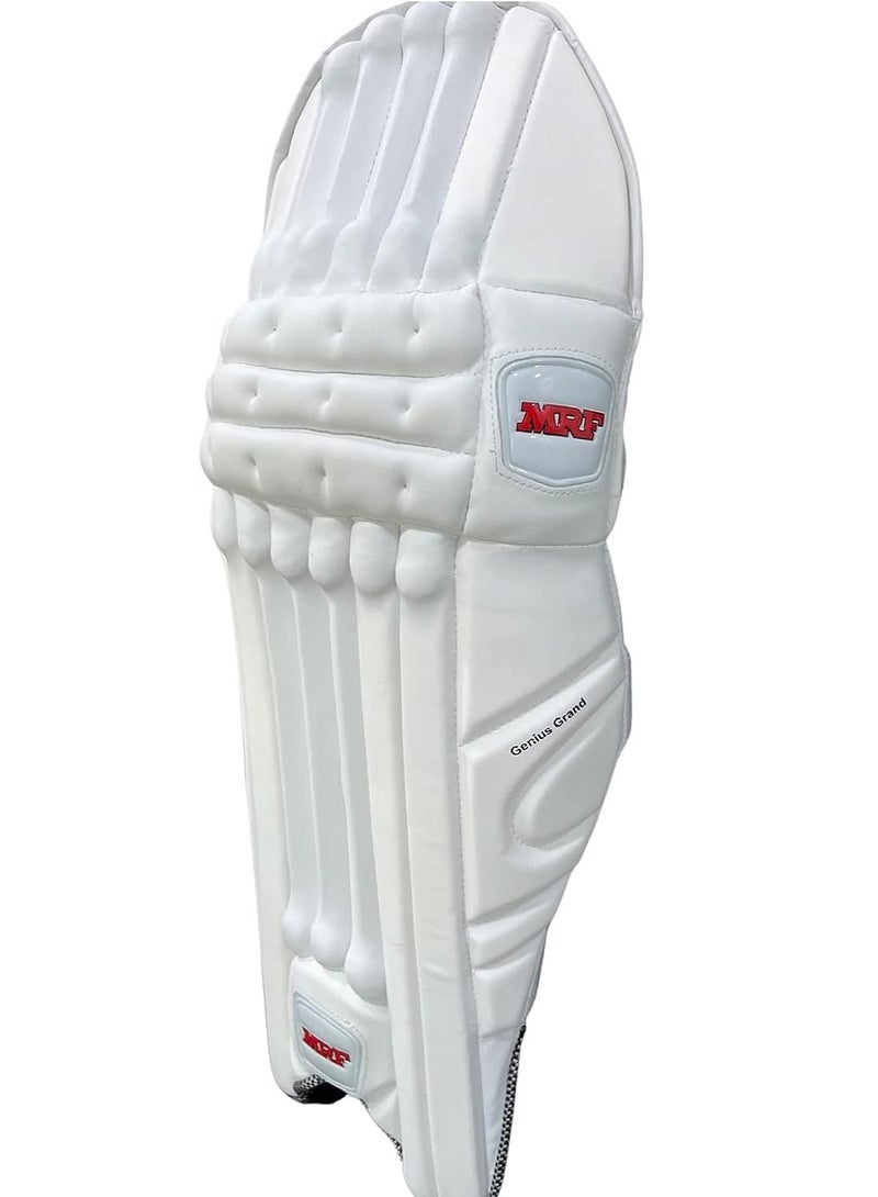 MRF Genius Grand Edition Junior Cricket Batting Leg Guard Youth RH  - Image 4
