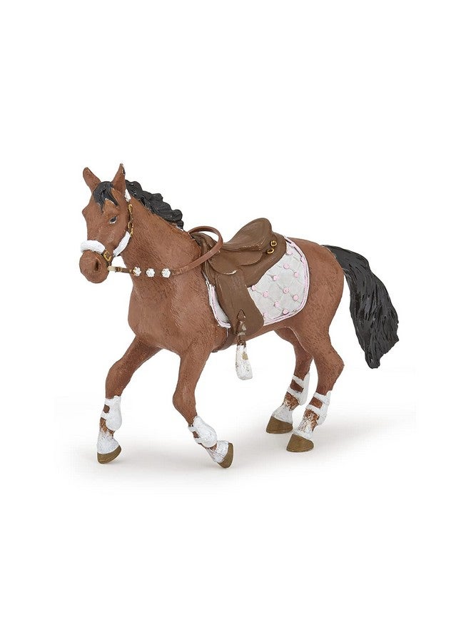 Papo "Winter Riding Girl Horse Figure - Image 1