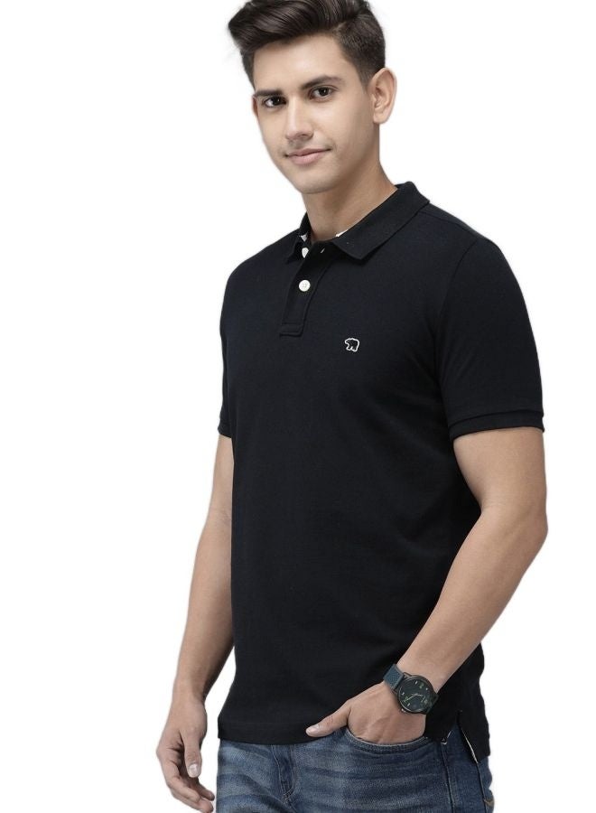 THE BEAR HOUSE Men's Polo Shirt for Casual & Semi-Formal Wear | Classic Collar Neck T-Shirt | Comfortable, Stylish & Versatile for Office, Travel, Outings & Everyday Use - Image 1
