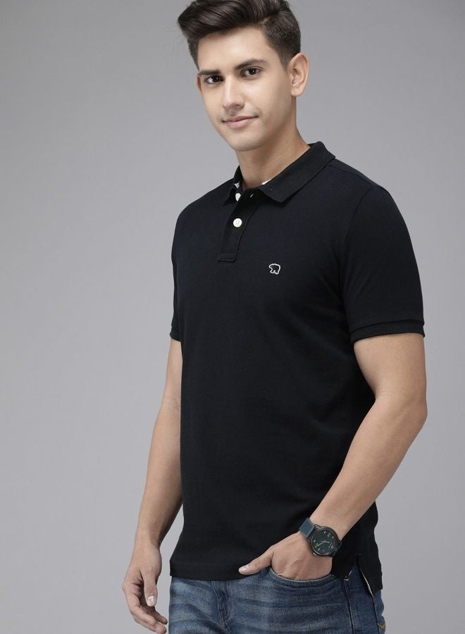 THE BEAR HOUSE Men's Polo Shirt for Casual & Semi-Formal Wear | Classic Collar Neck T-Shirt | Comfortable, Stylish & Versatile for Office, Travel, Outings & Everyday Use - Image 3