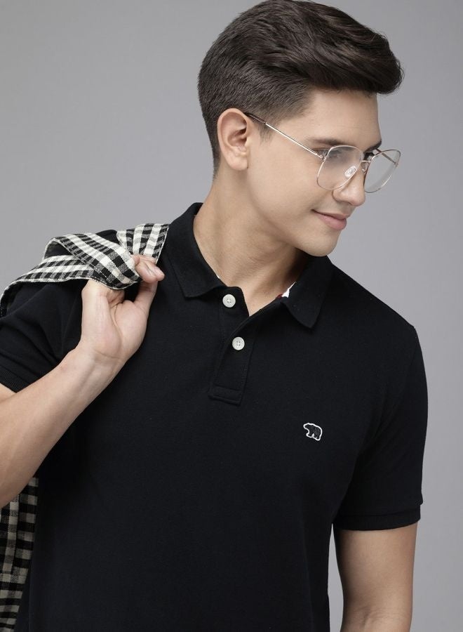 THE BEAR HOUSE Men's Polo Shirt for Casual & Semi-Formal Wear | Classic Collar Neck T-Shirt | Comfortable, Stylish & Versatile for Office, Travel, Outings & Everyday Use - Image 4
