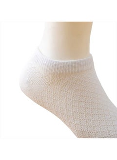 Looching Pack of 5 Mesh Thin Baby Girls Boys Cotton White Socks Toddler Kids No Show Ankle Socks 1-8T (5 color,1-3T)  - Image 3