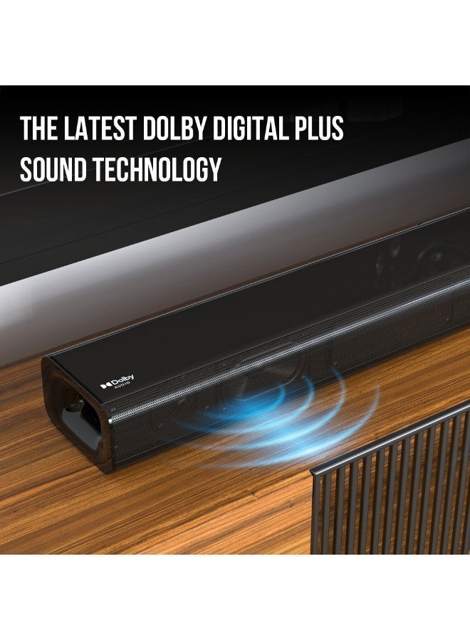 F&D HT-388D 2.1 CH Dolby Audio Soundbar with 8-Inch Powerful Subwoofer,Full Range and Silk Dome Tweeter,Bluetooth 5.3,HDMI(ARC)/Optical/AUX/USB Inputs,LED Display for TV - Image 5