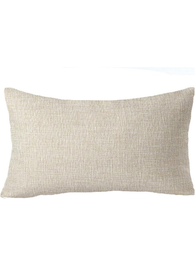 FELENIW When All Else Fails Hug The Pug Family Friends Dog paw Print pet Gift Lumbar Throw Pillow Cover Cushion Case Cotton Linen Material Decorative 12 x 20 inches C - Image 3