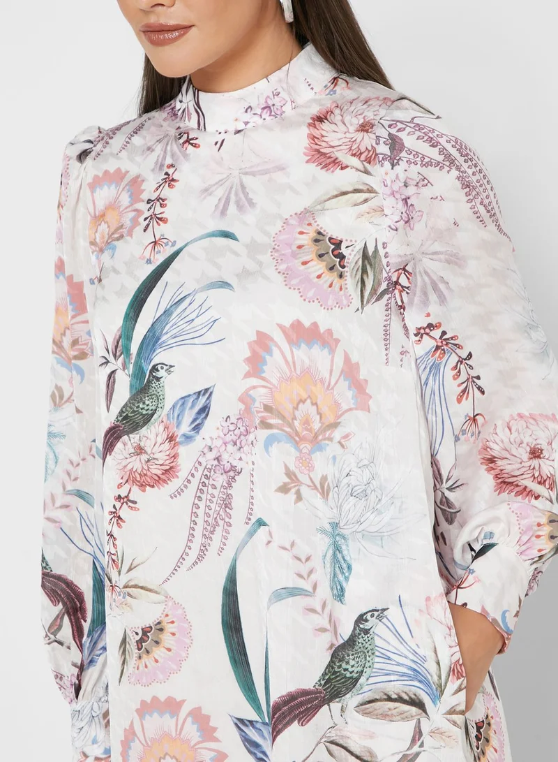 Ted Baker Lillium Decadence Printed Dress