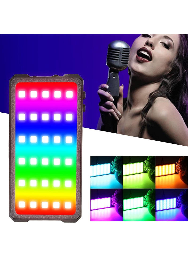 GGOOT Portable Camera Light, ABS Material Full Color Camera Light Wide Application CRI95+ Various Modes for Live Show for Video Taking for Special Shooting - Image 3