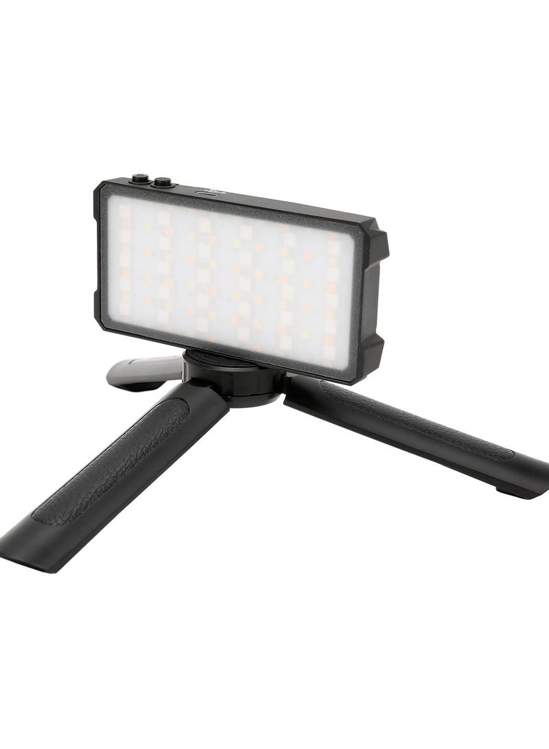 GGOOT Portable Camera Light, ABS Material Full Color Camera Light Wide Application CRI95+ Various Modes for Live Show for Video Taking for Special Shooting - Image 1