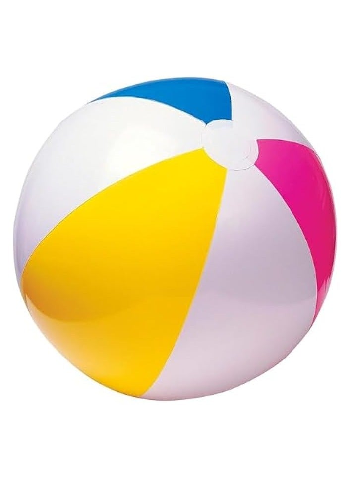 بروماس كرة شاطئ لامعة مقاس 24 بوصة 59030، متعددة الألوان، كرة شاطئ - Image 1