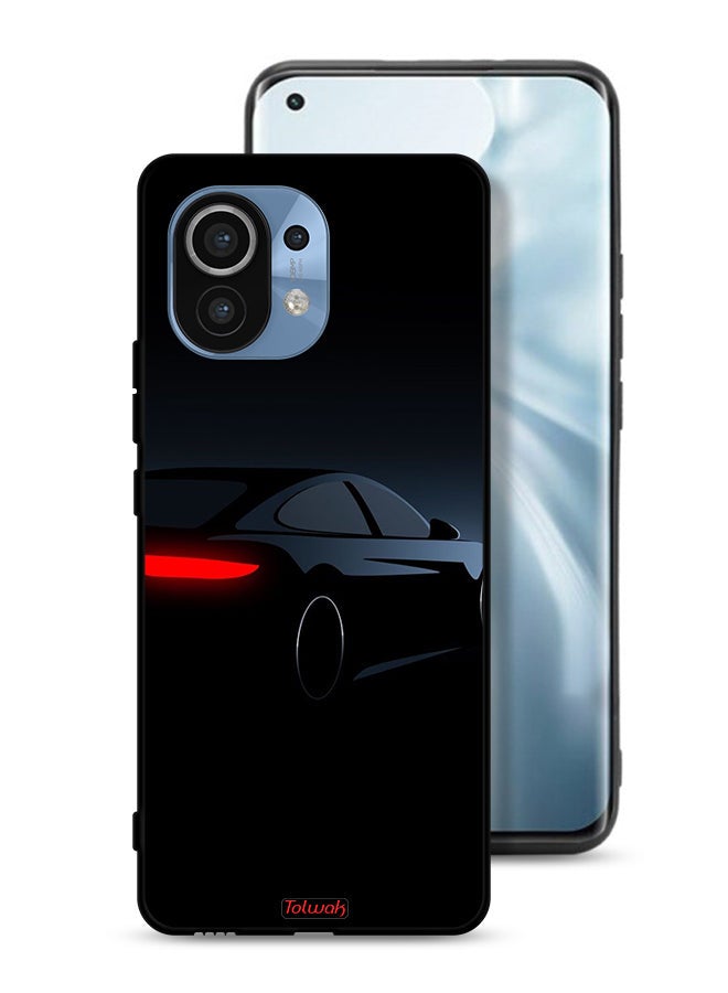 Tolwak Xiaomi Mi 11 Protective Case Cover Dark Car - Image 1