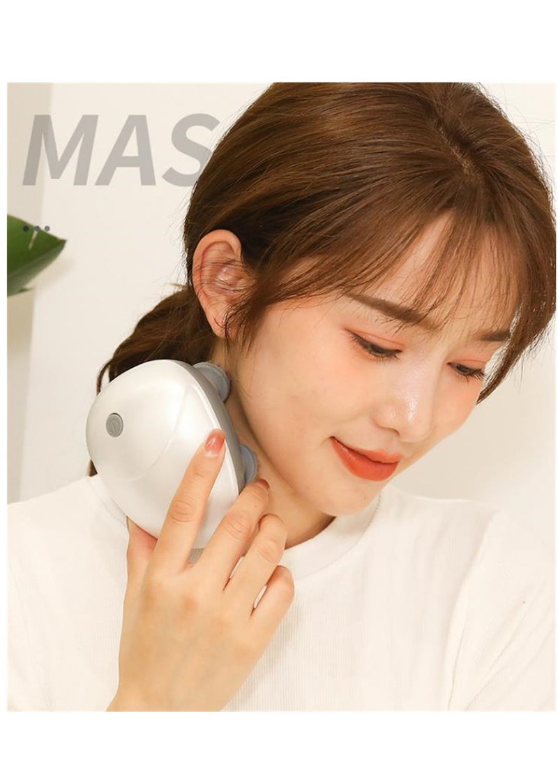 Generic Mini head massager rechargeable massager electric scalp claw hand multifunctional kneading physiotherapy device  - Image 3