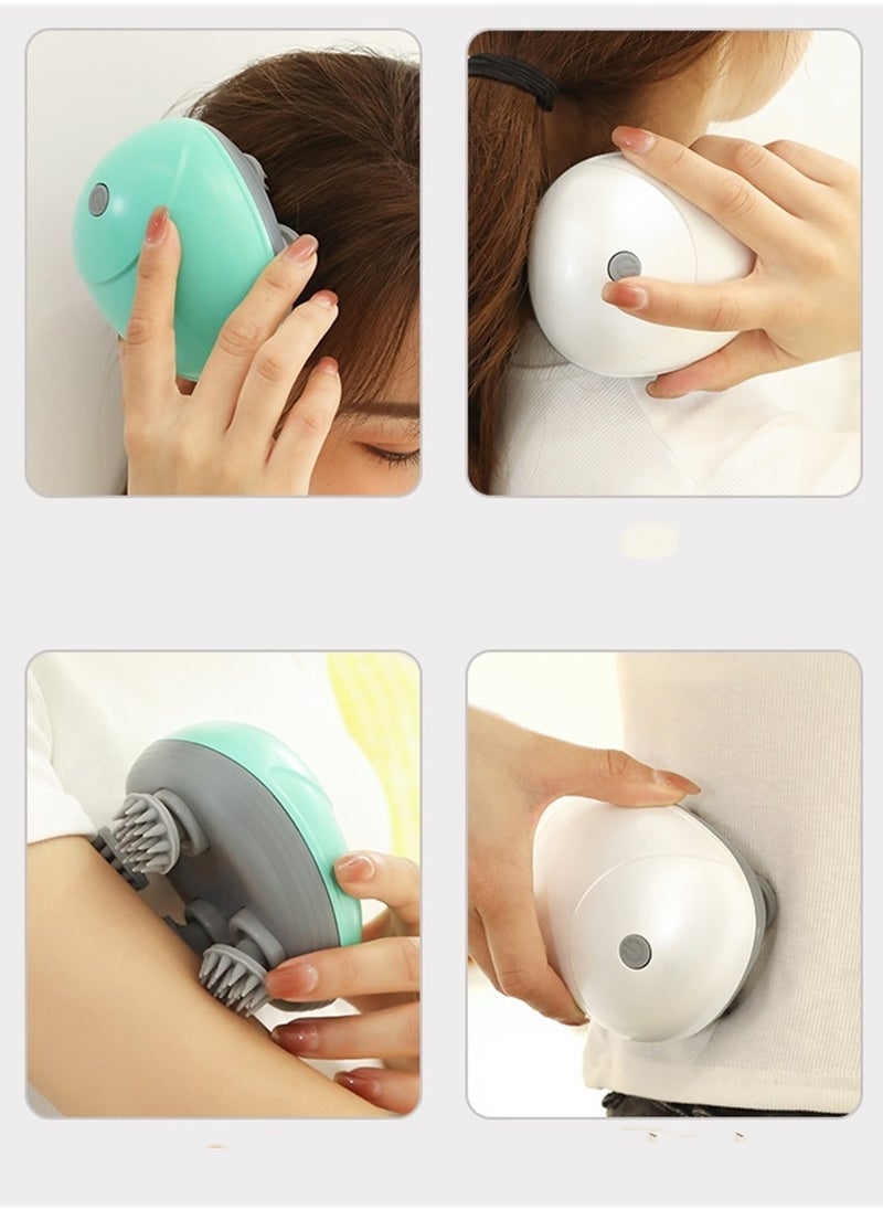 Generic Mini head massager rechargeable massager electric scalp claw hand multifunctional kneading physiotherapy device  - Image 2