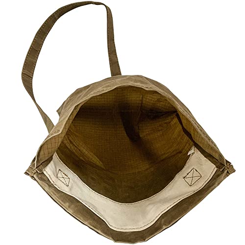 The Pathfinder School Durable Ripstop Waxed Canvas Bag - Haversack - Bushcraft Gear - Single Strap Hiking Pack Gathering Satchel - Pathfinder Survival Bushcraft Bag - 15" x 12" - Image 4