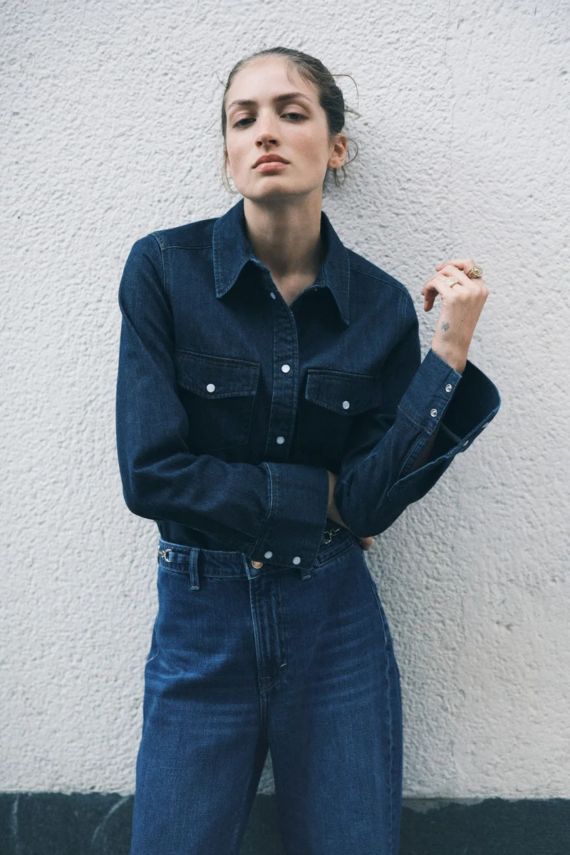 H&M Straight High Jeans