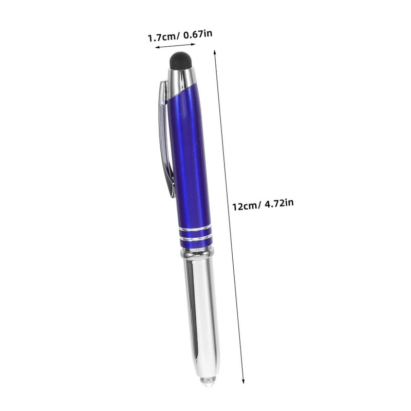 Blue LED Stylus Pen Lightweight for Touch Screen Tablets Smartphones Low Light Writing - Image 3