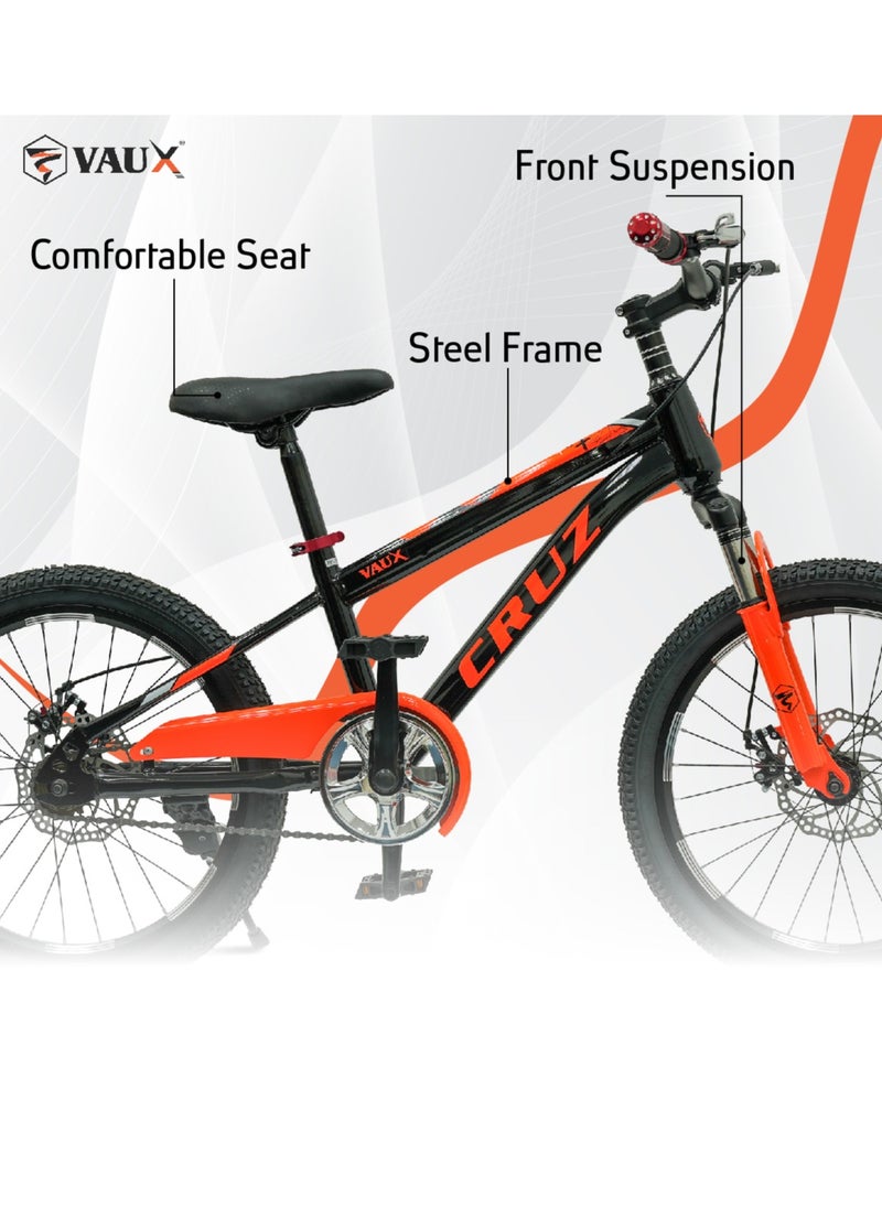 Vaux - Cruz Kids Bike 20 Inch - Orange - pzsku/Z49ED287AF27AE23BFF67Z/45/_/1740127381/51615dce-f065-41b8-92a7-a28b7240a0ac