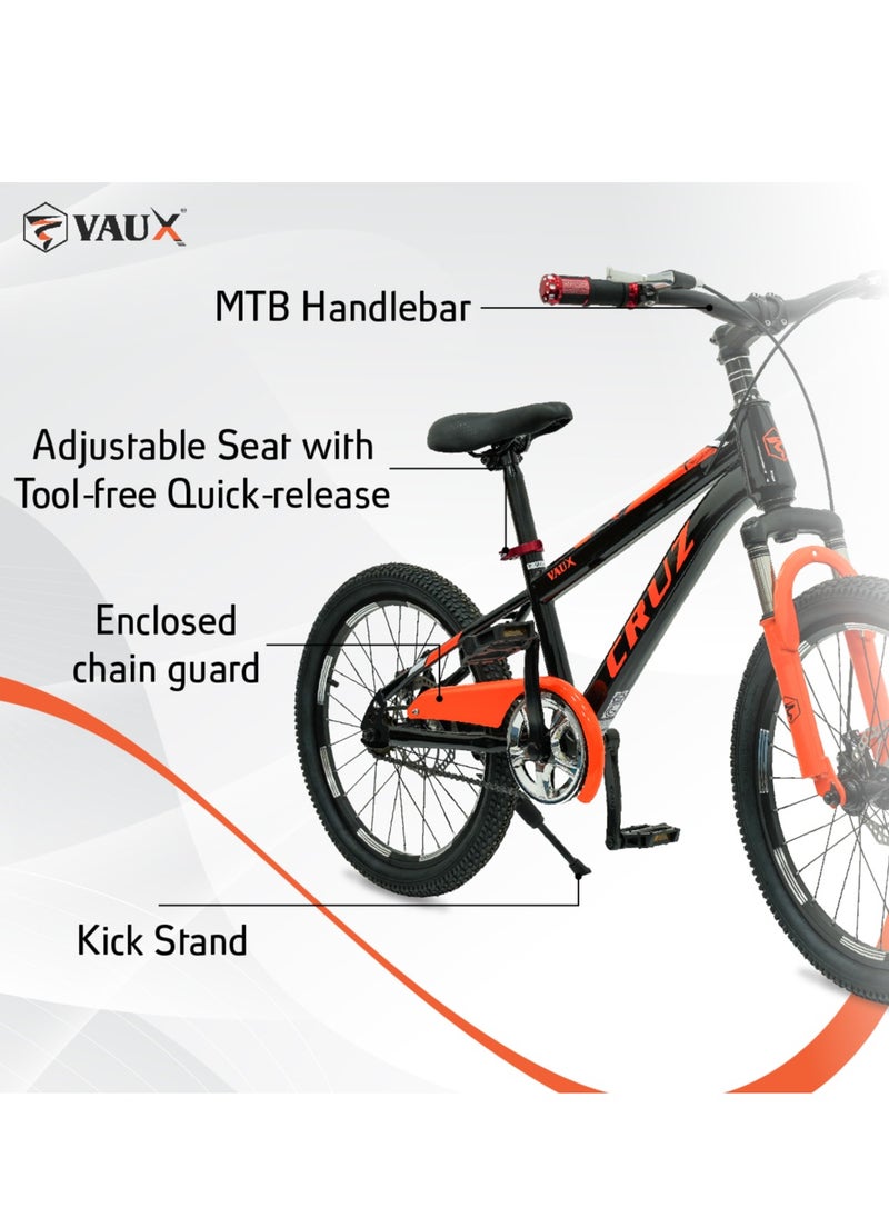 Vaux - Cruz Kids Bike 20 Inch - Orange - pzsku/Z49ED287AF27AE23BFF67Z/45/_/1740127415/9c2e6fc5-973f-42ac-ac42-4b521e6f1907