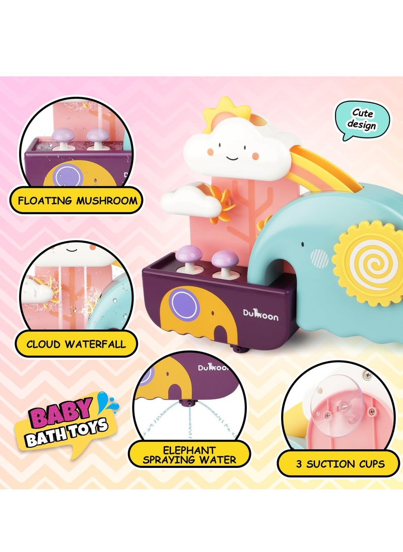 Excefore - Baby Bath Toys Game, Shower Bath Baby Toy for 1,2,3+ Year Old Boy Girl Toddler Gift Toys Set, Kids Shower Baby Bath Toys for 1 2 3 4 5 Years Old Girls Boys Toddlers Kids Children Gift Toys Set - Image 1