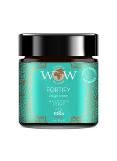 MKS eco WOW Fortify Design Cream Halcyon Scent  4 oz  Free From Silicones Sulfate Cleansers Parabens Gluten Mineral Oil  Petrolatum  Vegan Cruelty Free