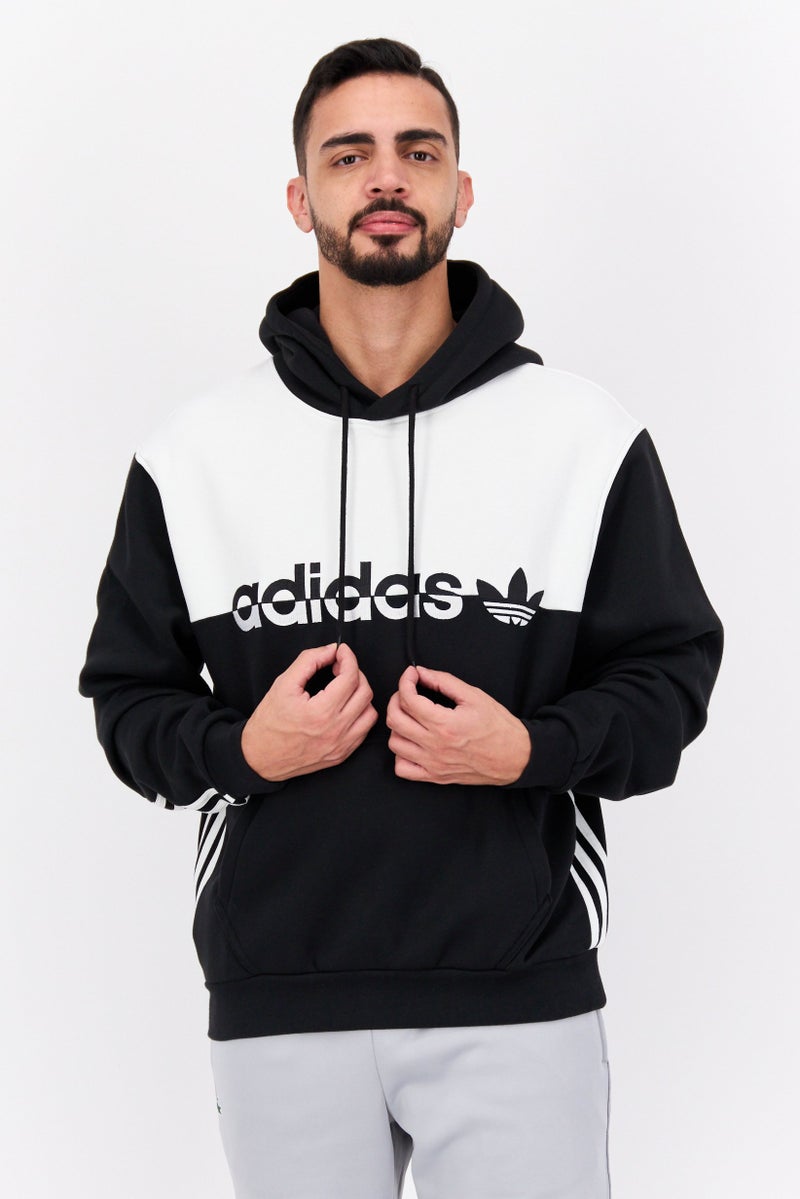 adidas Originals Men Sportswear Fit Long Sleeve Outdoor Hoodie, Multicolor  - Image 1