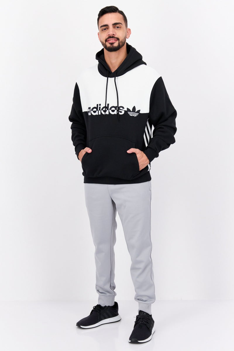 adidas Originals Men Sportswear Fit Long Sleeve Outdoor Hoodie, Multicolor  - Image 4