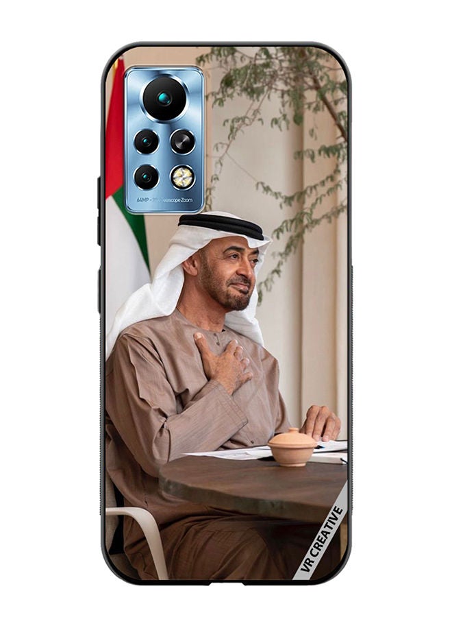 VR CREATIVE Protective Case Cover For Infinix Note 11 Pro Sheikh Mohamed Bin Zayed Al Nahyan Design Multicolour - Image 1